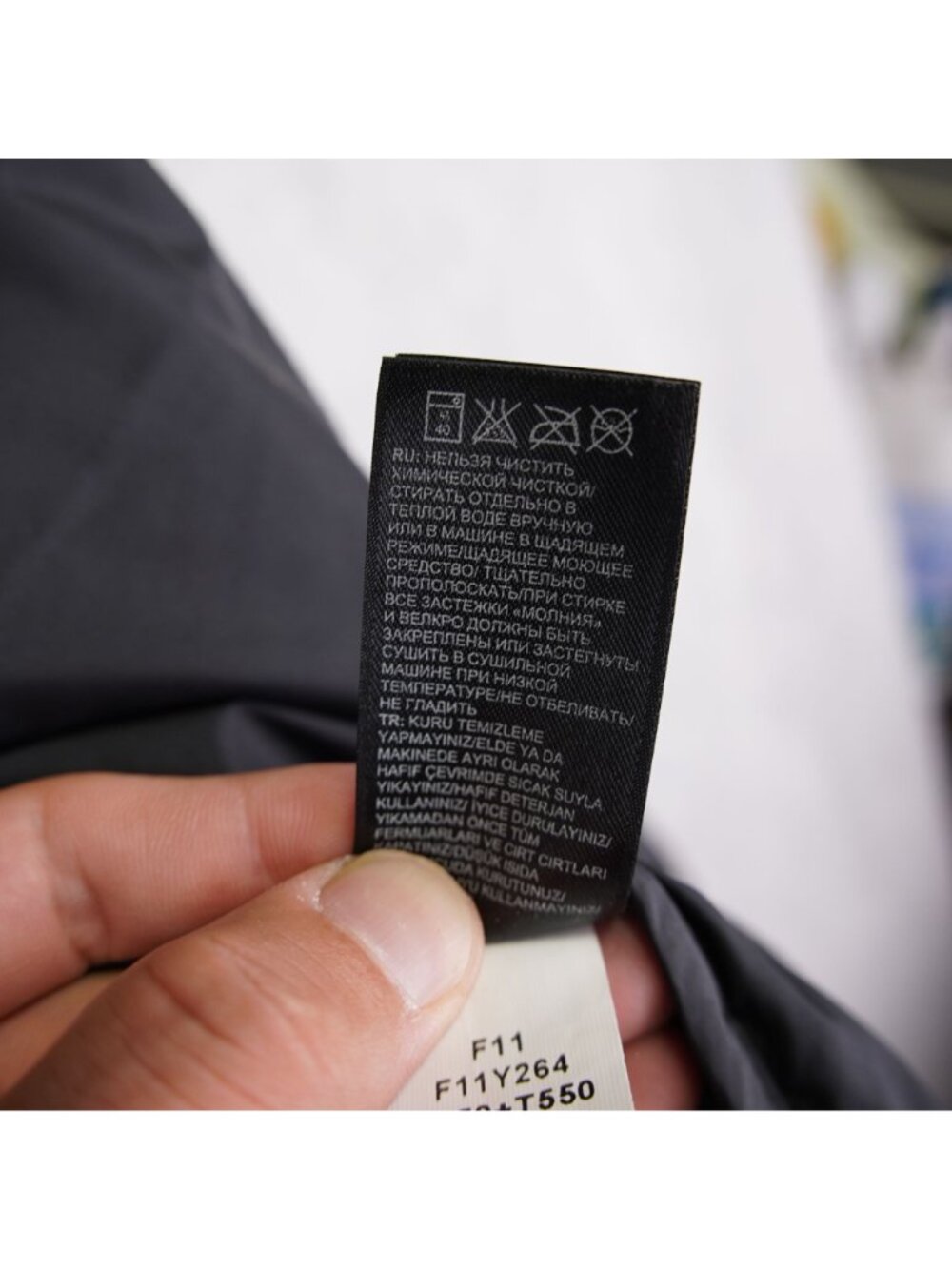 The North Face Mens Nuptse Black 700 Goose Fill Down Puffer Jacket Size XXL 2XL - Picture 14 of 16